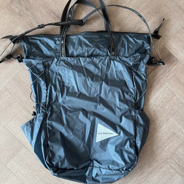 앤드원더 실토트백 토트백 네이비