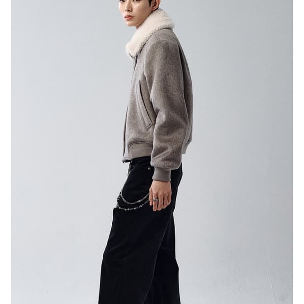 알렌느 알파카 블루종2