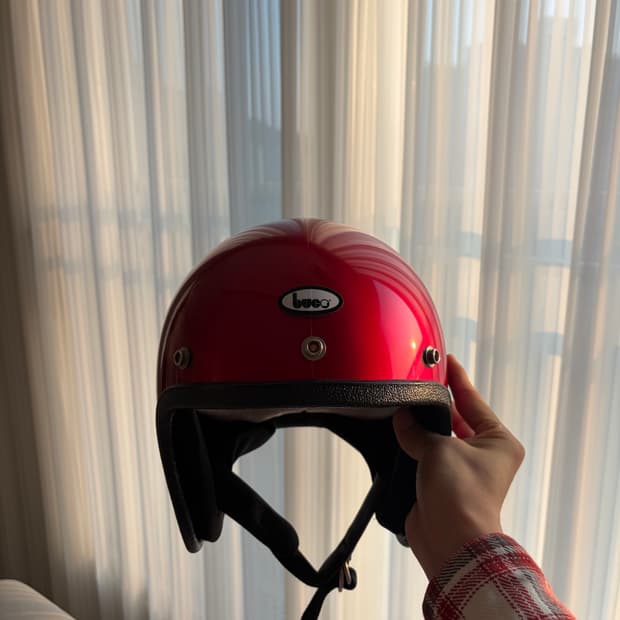 부코 70s 빈티지 헬멧