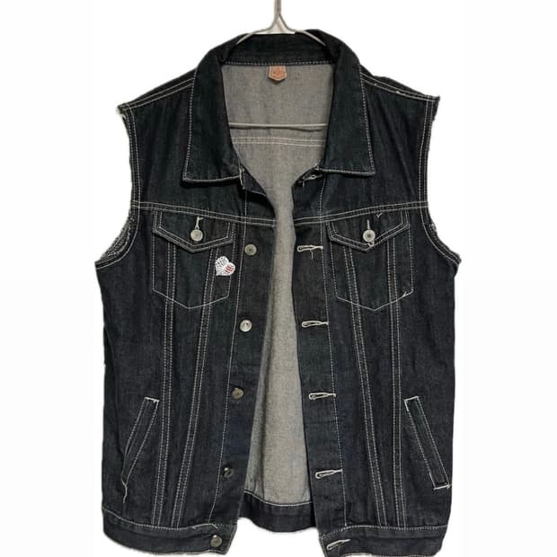 denim vest