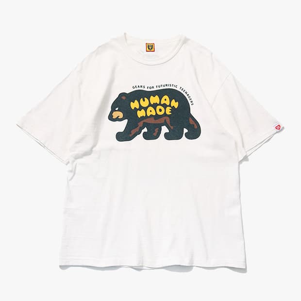HUMAN MADE - BEAR GRAPHIC T SHIRT