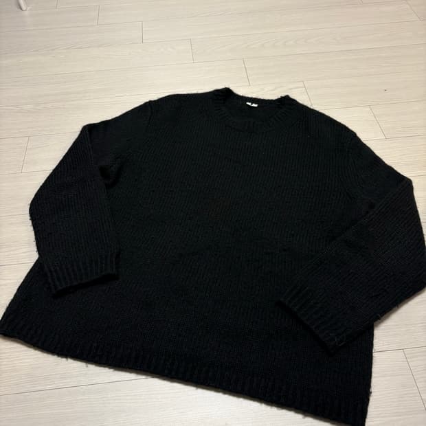 아르켓 루즈 박스핏 울 니트 스웨터 L(100-105)