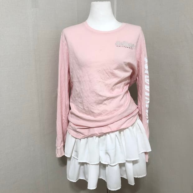 홀리스터 핑크 롱슬리브 XS 