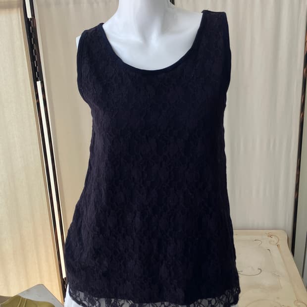 set) Navy Lace Fairy Girl Set