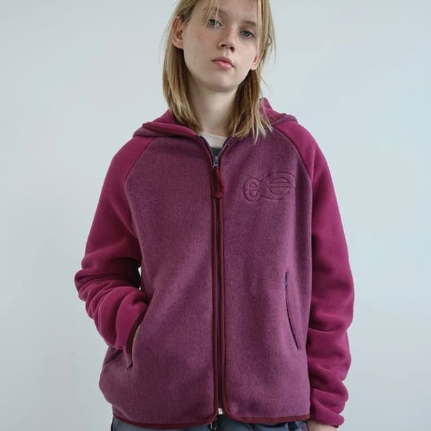 엔조블루스 플리스 퍼플