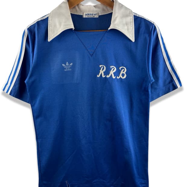 80S ADIDAS 블록코어 빅카라 져지2946