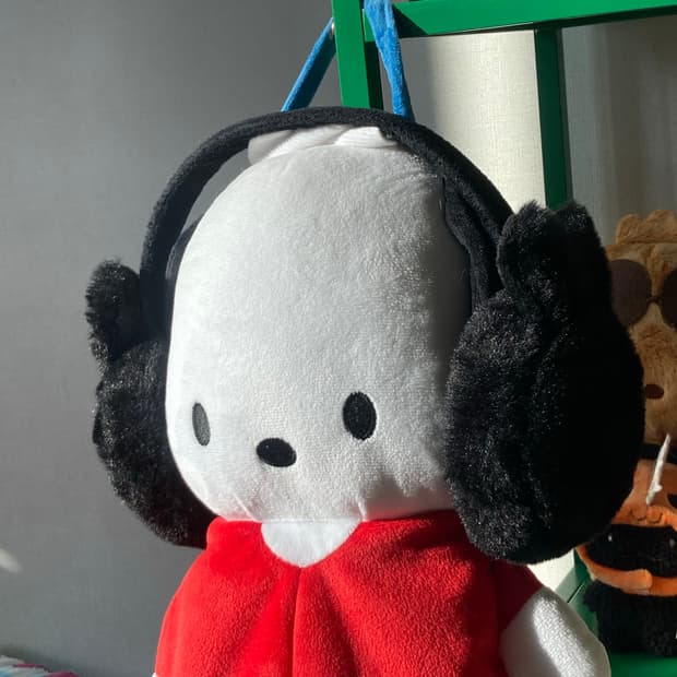 고스로리 고스펑크 지뢰계 토끼 퍼 귀마개