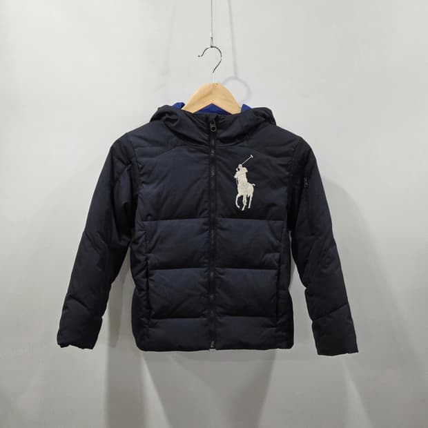폴로랄프로렌 키즈 빅포니 다운 패딩 S