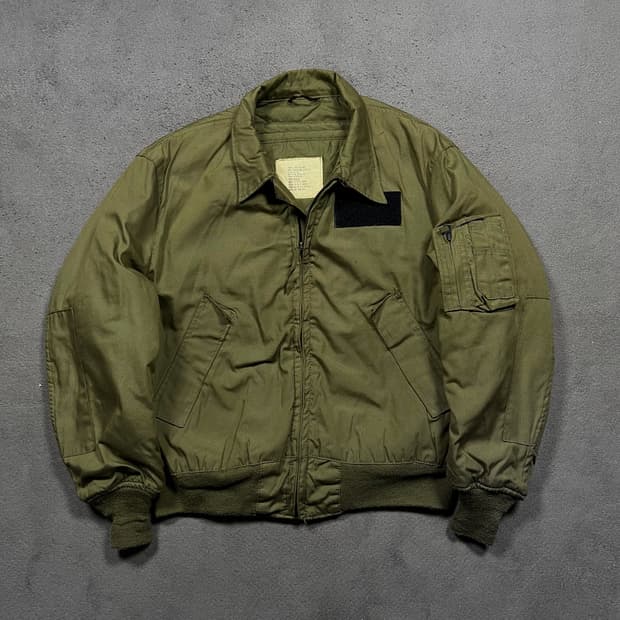 80's Military USA 콜드웨더 CVC 탱커 자켓 