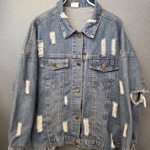 빈티지 데님자켓
