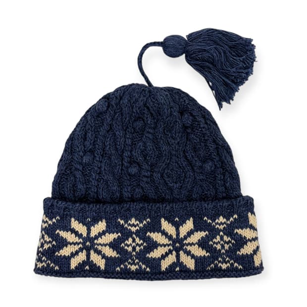 히스테릭글래머 노르딕 패턴 비니 모자