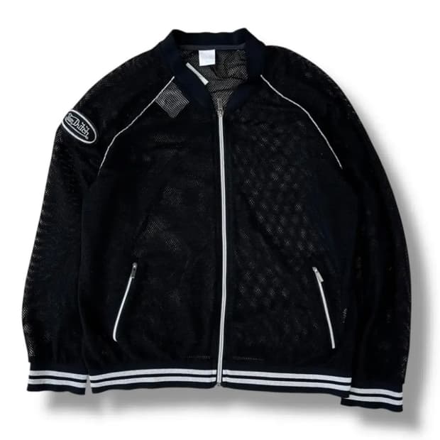 Vondutch 본더치 mesh zip-up