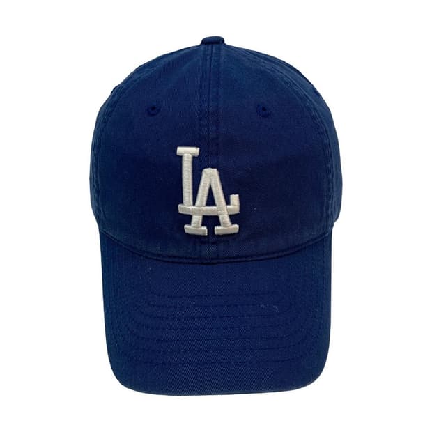 MLB LA 다저스 로고 자수 볼캡 블루