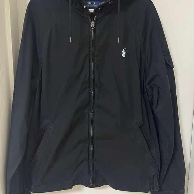 폴로랄프로렌 윈드브레이커 유틸리티자켓 블랙 L사이즈