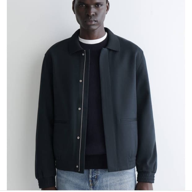 Cos 저지 해링턴 자켓