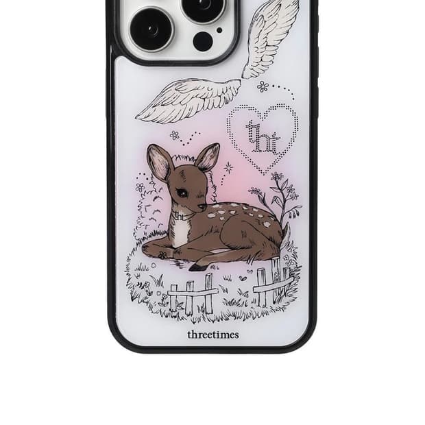 쓰리타임즈 밤비 아이폰 13미니 케이스