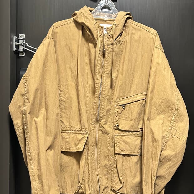 [M] ESPIONAGE 레이 윈드 파카_CAMEL