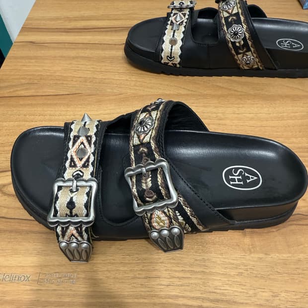 아쉬 ASH 율리스 에스닉 슬리퍼 37사이즈