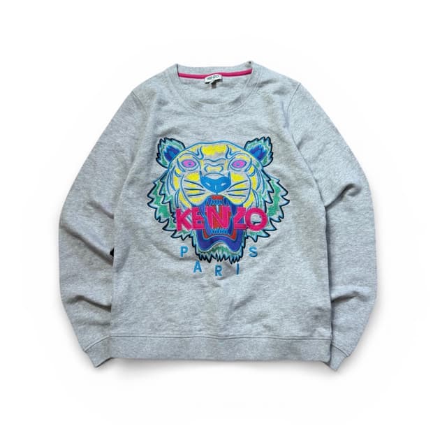 겐조 호랑이 자수 맨투맨