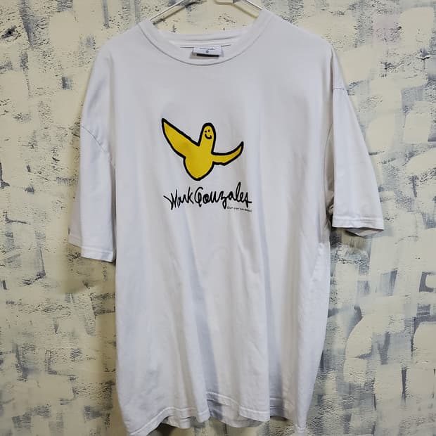 마크곤잘레스 바나나 반팔 티셔츠 화이트 