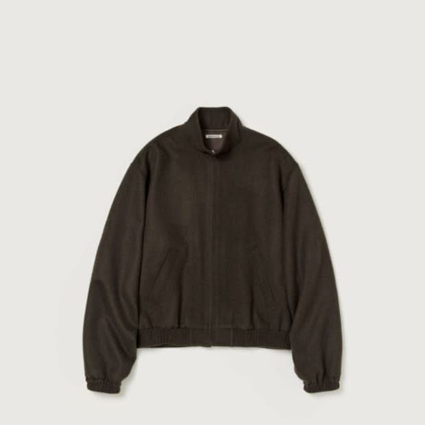 오라리 24aw 베이비카멜 자켓 5사이즈(105 느낌) 개급처