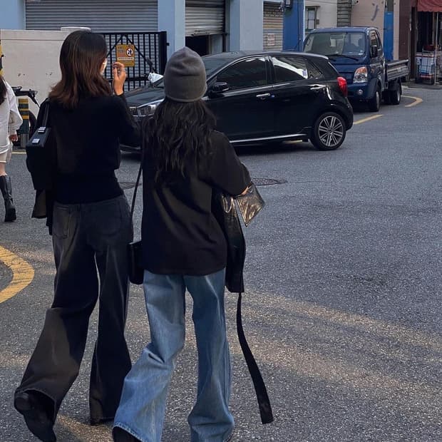 트리밍버드 부츠컷팬츠S