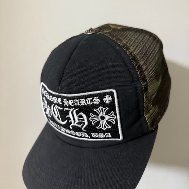 크롬하츠 트리커캡 카모 모자