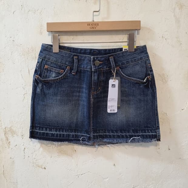 Lee 데님 미니스커트 W28 새상품