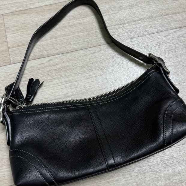 y2k 빈티지 코치 바게트백 숄더백