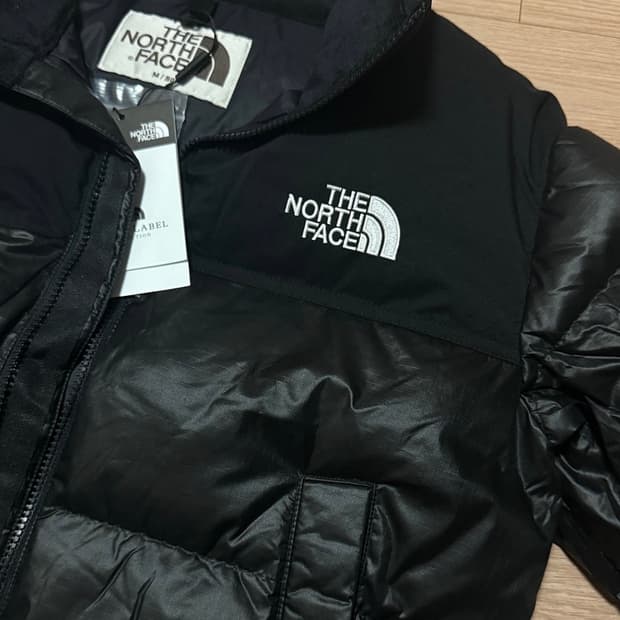 노스페이스 크롭 화이트라벨