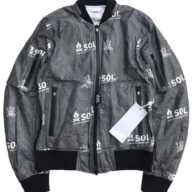 구매글 솔로이스트 SOL flight jacket