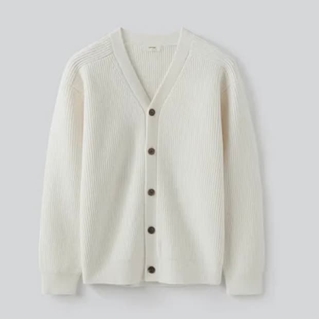 (2) 파브레가 포니 울 Y 가디건 [IVORY] 판매