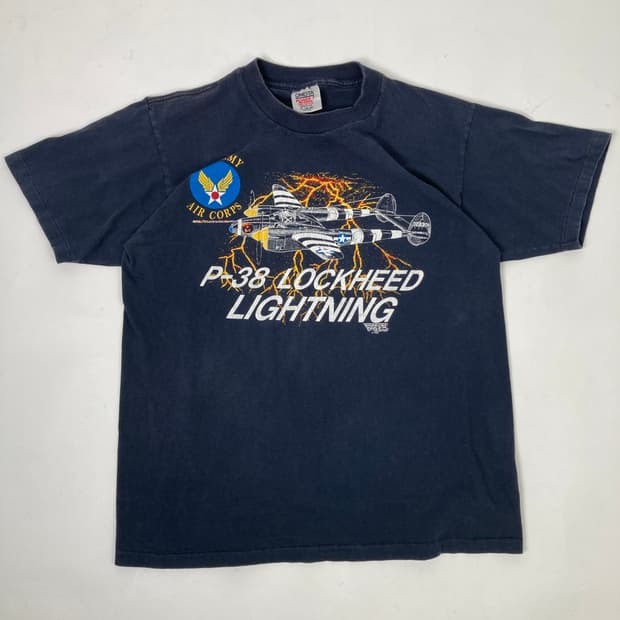 80s Single Stitched Tee (dark navy)