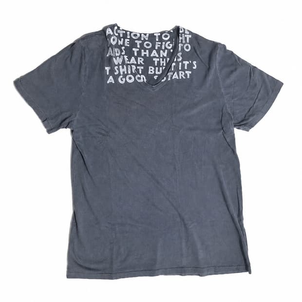 Martin Margiela AIDS T-shirt Grey L