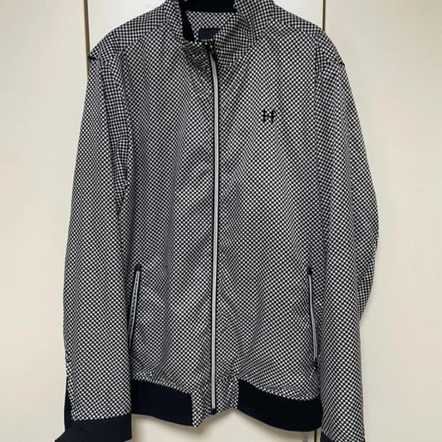 힐크릭 님성 체크 바람막이 100