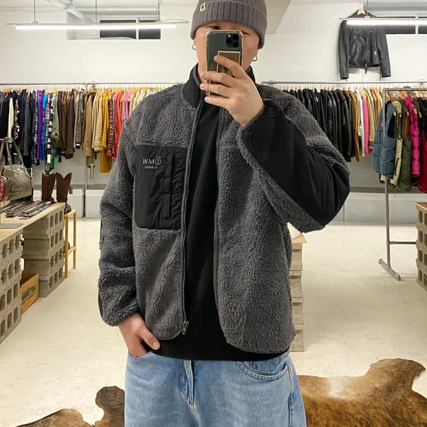 SOPHNET x GU fleece jacket 소프넷 지유 플리스 자켓