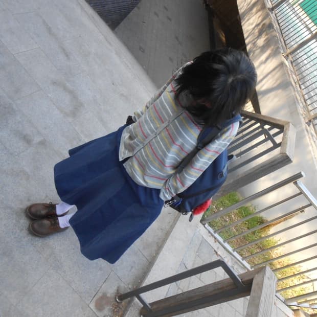 비틀즈 스트라이프 가디건