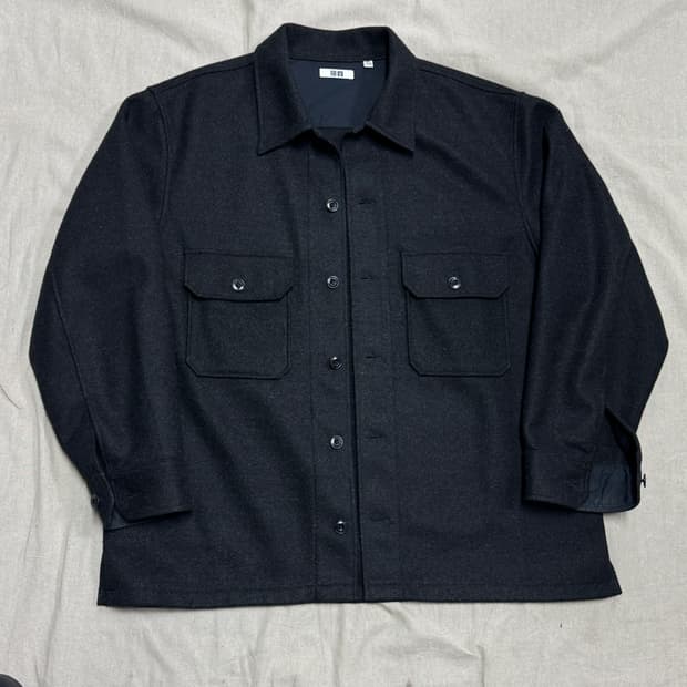 유니클로 U 포켓 울 자켓 2XL