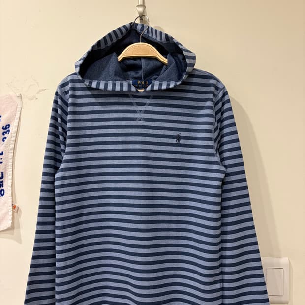 312. 폴로 스트라이프 후드