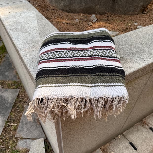 Mexican Vtg rug 멕시칸 빈티지 러그