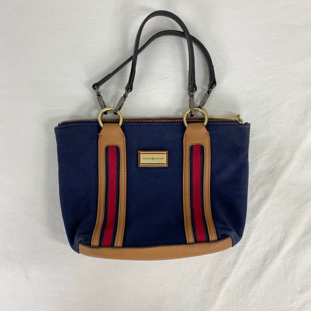 타미힐피거 미니 토트백 핸드백