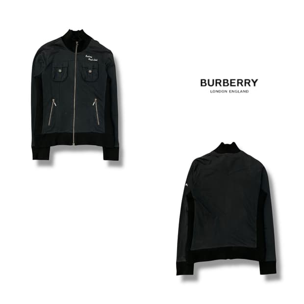  버버리 블랙라벨 포켓 집업 y14283
