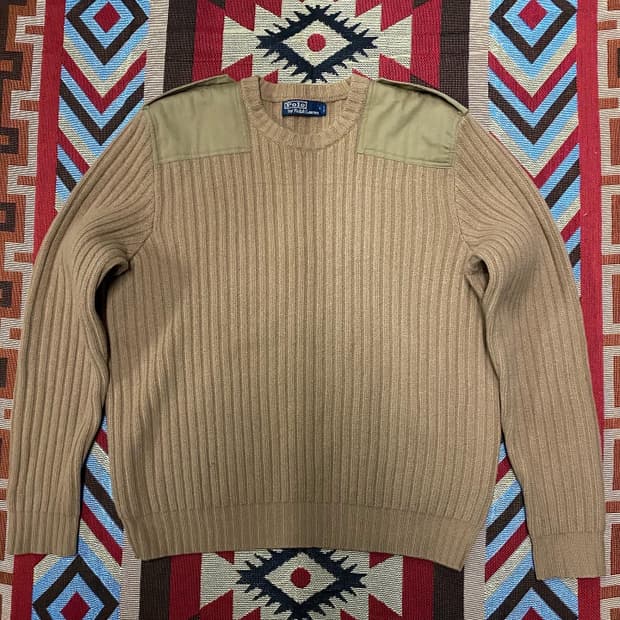 90s POLO COMMANDO SWEATER
