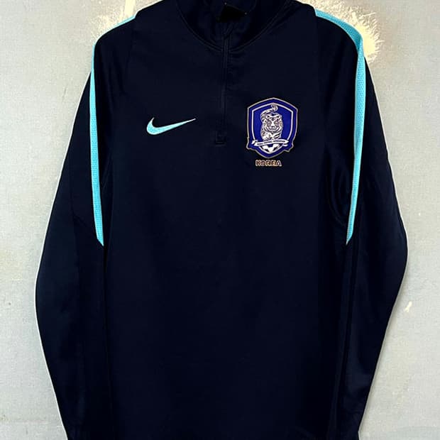 나이키 16-18 대한민국 축구국대 반집업 드릴탑 춘추 L 95-100