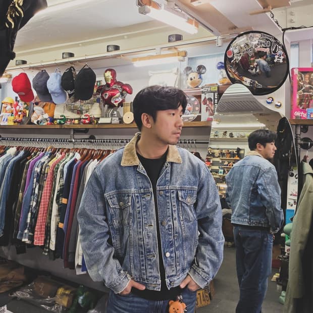 90's 랭글러 데님 자켓