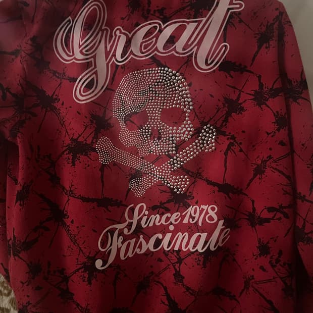 일본 빈티지 펑크 후드집업