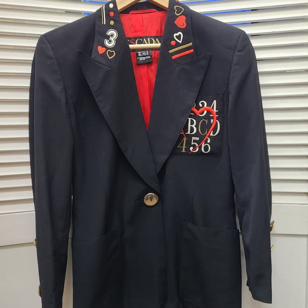 에스까다 90s 블레이저 자켓