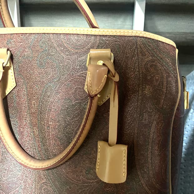 에트로 보스턴 토트백