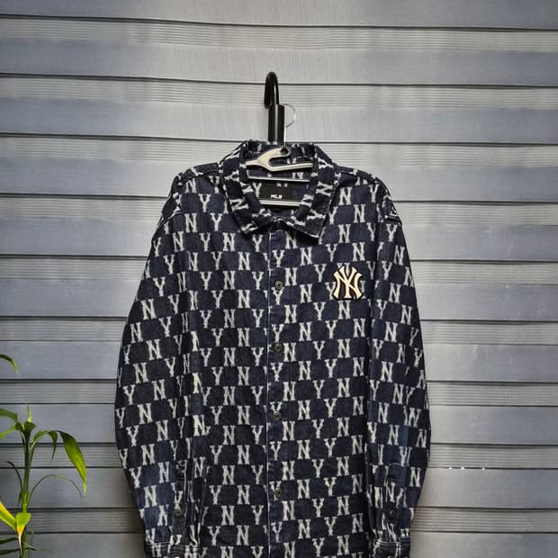 MLB 뉴욕 양키스 패턴 자켓 L