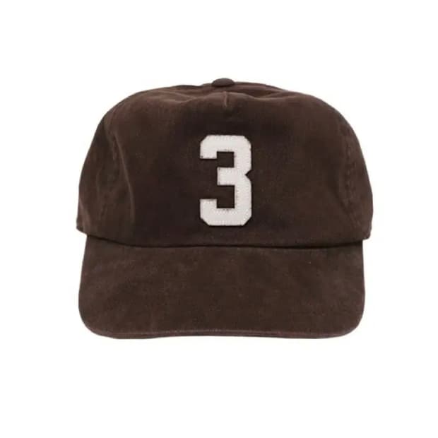 컬렉트피시스 THREE 5 PANEL CAP (BROWN)